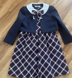 セレモニーワンピース120cm 女の子 入学式 卒園式 ワンピース 発表会