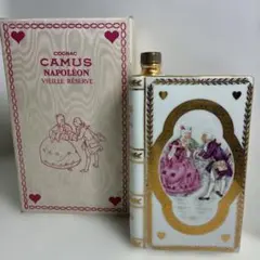CAMUS ブランデー 陶器製容器 カミュ ブック ナポレオン ブランデー陶器ボトル ※開栓済み