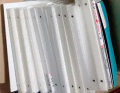 【新品】A4ファイル14冊・高品質極薄クリアポケット704枚他計￥12100