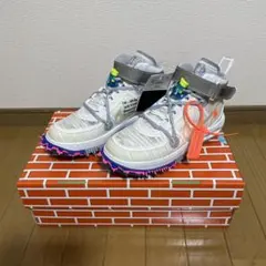 NIKE ナイキ　エアフォース1 ミッド白　25cm
