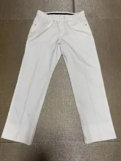 き*み様 アンダーアーマー ゴルフパンツ 白 79 股下71 メンズ M