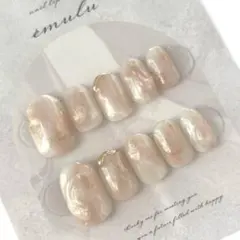 【現品】ネイルチップ　結婚式　成人式　 卒業式