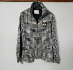 美品　グレンチェックジャケット　アウター