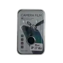 iPhone17 Air カメラ レンズ 1枚 保護 カバー ブルー