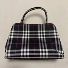 Burberrys チェック柄 小型ハンドバッグ