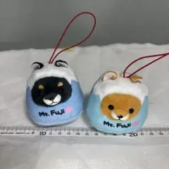豆しば三兄弟　M t.Fuji マスコット2個セット