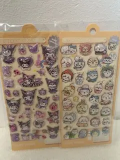 ちいかわとくろみウォーターシール二枚セット