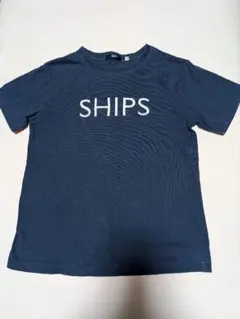 SHIPS ネイビー Tシャツ