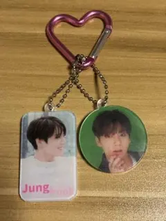 BTS ジョングク　カラビナ付アクリルキーホルダー