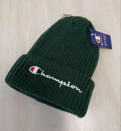 Champion チャンピオン ニット帽 ビーニー グリーン　緑　ニットキャップ