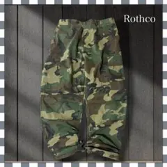 6768/Rothcoロスコ 迷彩ミリタリーカーゴパンツダブルニーL/Rのサムネイル