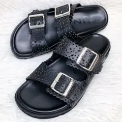 【美品】PELLICO 37ペリーコ サニー SALA カットワーク サンダル