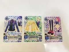 アイカツカードセット（ジャケット、スカート、ブーツ）