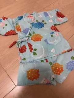 古今　ジュニア　甚平　女の子　80cm 百貨店