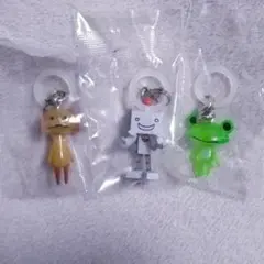 どこでもいっしょ めじるしアクセサリー 3点　ガチャ　めじるし　どこいつ