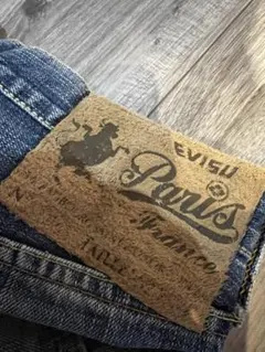 エヴィス デニムパンツ 32x34 インディゴセルビッチ