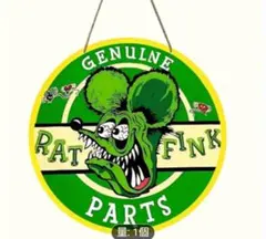 Rat Fink インテリアサイン 20cm