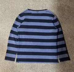00s old uniqlo ボーダー ロンT y2k グランジ archive