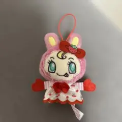 メゾピアノ×ハローキティ 指パペット　マスコット　ベリエちゃん　キティ
