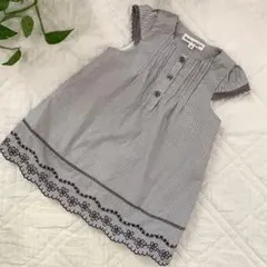BeBe ワンピース 80cm ストライプのサムネイル