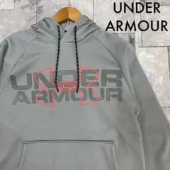 アンダーアーマー ゴールドギア スウェット　パーカー ビッグプリントロゴ 裏起毛