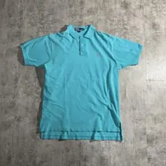 Polo Ralph LaurenラルフローレンポロシャツターコイズLサイズ半袖