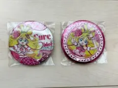 キミとアイドルプリキュア　BIGホログラム缶バッジ　キュアアイドル