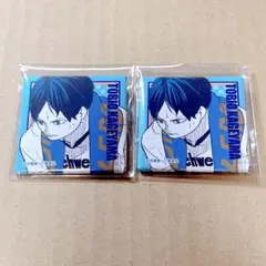 ハイキュー!! 原作バラエティバッグ スクエア缶バッジ 影山飛雄 2点セット