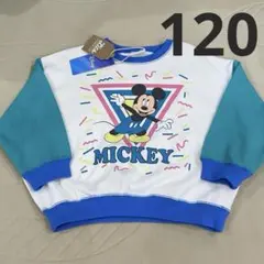 新品　ディズニー　ミッキーマウス トレーナー リックス　120