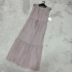 WILLSELECTION ワンピース S ピンクベージュ 新品タグ付き ラメ