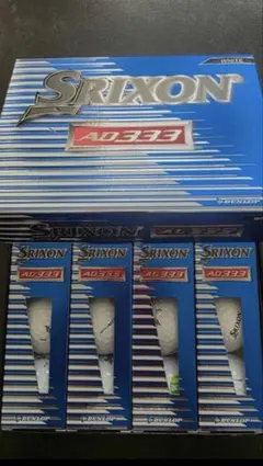 DUNLOP Srixon AD333 ゴルフボール 12個セット　ホワイトのサムネイル