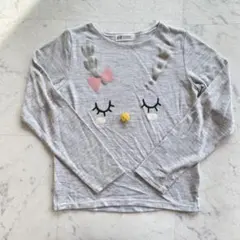 H&M 長袖 カットソー クリスマス 140