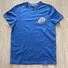 モンクレール ダブルロゴ ワッペン M ネイビー Tシャツ 5S346 - メルカリ