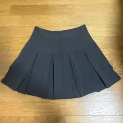 黒 プリーツ ミニスカート Mサイズ