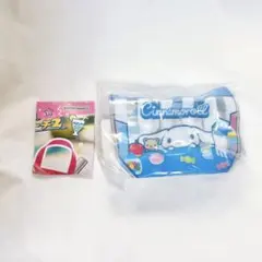 サンリオキャラクターズ プールバッグ風ミニポーチ2 シナモロール