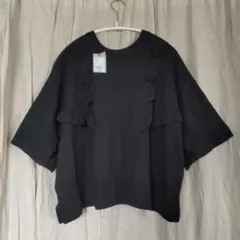 ニコアンド MODE NORM CORE 2ウェイ天竺フリルプルオーバー