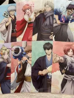 【新劇場版 銀魂 吉原大炎上】クリアファイル A4 全8種 8点 ローソン限定品