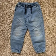 キッズ　デニム長ズボン　110cm