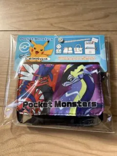 ポケモンネックコード付ミニおでかけウォレットブラック　本日発送