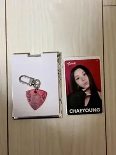 TWICE〈THIS IS FOR〉ランダムピックホルダー&トレカ　チェヨン