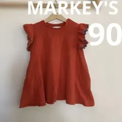 マーキーズ　オレンジ　チュニック　ワンピース　90のサムネイル