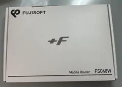 【美品】FUJISOFT WiFi モバイルルーター FS040W