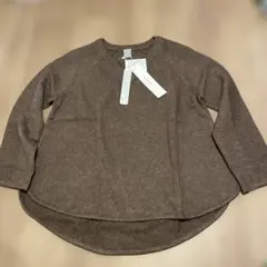 c*n様 レディース ニット セーター 長袖 ブラウン Mサイズ