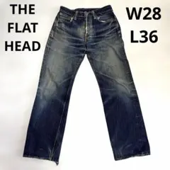 THE FLAT HEAD 3005xx 28 デニム ジーンズ ボタンフライのサムネイル