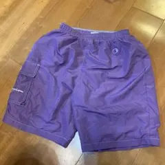 Champion ハーフパンツ 140 紫