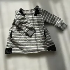 BRANSHES ストライプ柄 トップス 90