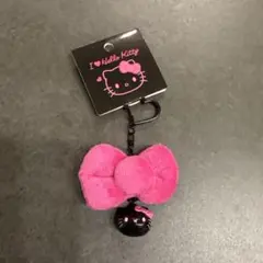 ハローキティ リボン付きキーホルダー