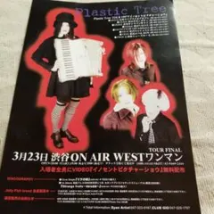 Plastic Tree フライヤー 2枚