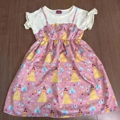 Disney Princess ベル 半袖ワンピース 120cmのサムネイル