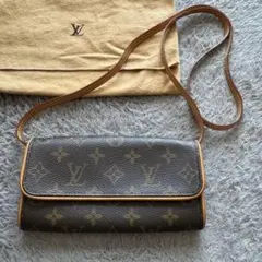 LOUIS VUITTON ルイヴィトン モノグラム ポシェットツイン　PM